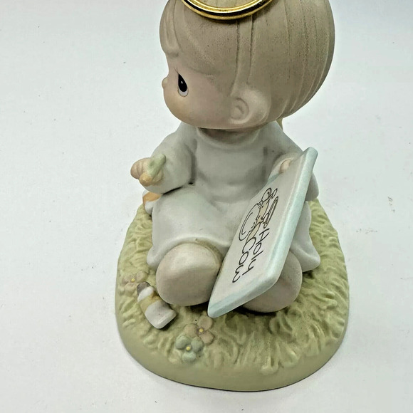 Precious Moments Figurine I Think You're Just Divine Holy Cow 272558 1997 sword - Picture 5 of 7